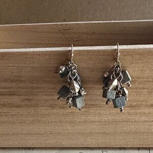 Bohemian Silver Dangle Earrings
